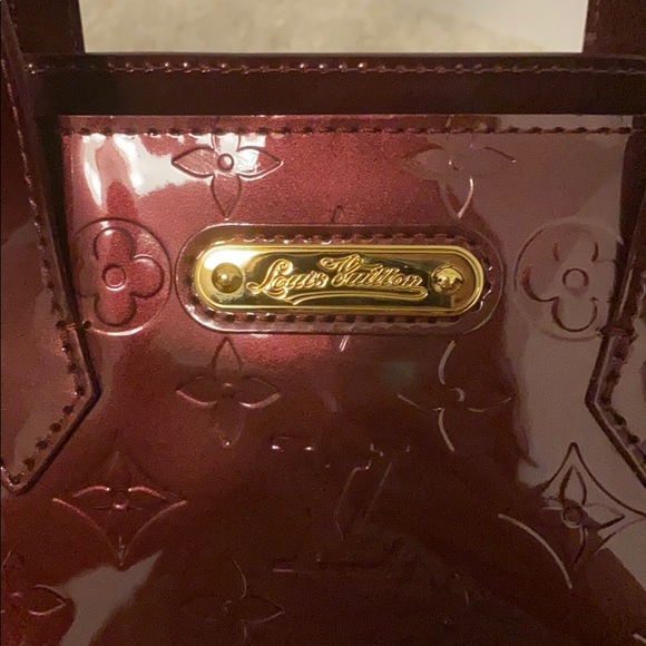 Louis Vuitton Amarante Monogram Vernis Wilshire - Picture 4 of 7